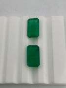 CERTIFIED NATURAL GREEN EMERALDS