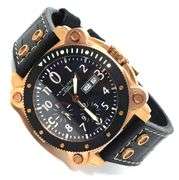 Hamilton Below zero black dial chronograph automatic watch