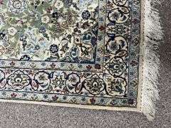 Handmade 6-Layer Silk Persian Nain 4.10x3.2