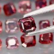 Untreated and unbelievable! 3.25ct fancy red Sapphire set!