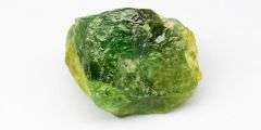 Rare 34.26ct uncut untreated green Grossular Garnet!