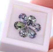 Premium all natural jewelers grade 4.14ct Tanzanite set!