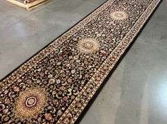 Stunning Wide Medallion Runner 2.7x12.7