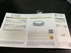 CERTIFIED BRAND NEW DIAMOND RING / BAND