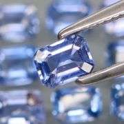 Untreated! 2.26ct REAL Ceylon Sapphire set!