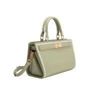 Neema Sage Recycled Vegan Leather Crossbody Bag