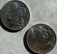 1901 O 1901 O Frosty White BU Morgans