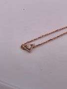 CERTIFIED BRAND NEW 18K ROSE GOLD DIAMOND BRACELET.