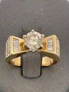 CERTIFIED BRAND NEW 14K YELLOW GOLD DIAMOND RING