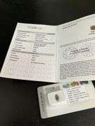 CERTIFIED NATURAL ORANGE BROWN DIAMOND