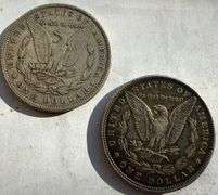 1891 S &1896 Circulated Morgans