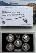 2014 Silver America the Beautiful Proof Set
