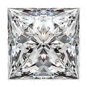 Very Fine Certified Princess Cut Lab Diamond - 3.09 Carats