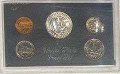 Eight 1968 US Mint Proof Sets