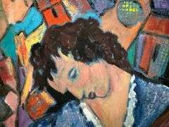 Intriguing Mixed-Media Original By Manor Shadian