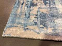 Exquisit Wool Hand Painted Modern Rug 5x8