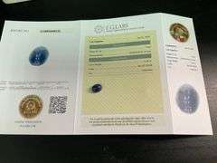CERTIFIED BLUE STAR SAPPHIRE