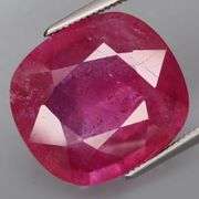 Huge! 15.77ct bright red Ruby from Mozambique!