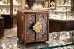 Black Walnut Wooden Jewelry Box