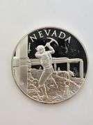 Nevada State Sterling Medal