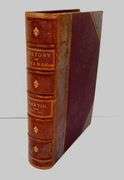 1882 History of France Antique Leather Book