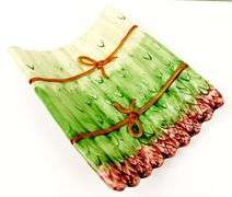 Vintage Olfaire Asparagus Serving Tray