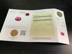 CERTIFIED NATURAL RUBY 6.26 CARATS.
