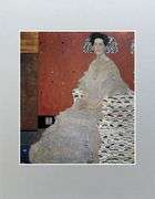 Gustav Klimt, Portrait of Fritza Riedler