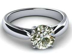 Sparkling 2.75 VVS1 Bright White Fire Moissanite Ring