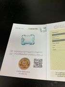 CERTIFIED NATURAL  8.00 CARATS AQUAMARINE