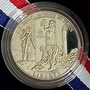 2011-S United States Army Commemorative Proof Clad Half Dollar – Original Box & COA