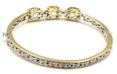 925 Sterling silver amber flower style ring, bangle and bracelet
