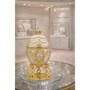 Coronation Faberge-Style Jewelry Box