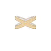 Classic Cross Ring - Gold