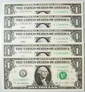 (10) Superb Crisp $1 2021 Star Replacement Notes Dallas-Consecutive!