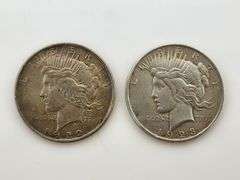1922 & 1923 Silver Peace Dollars