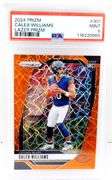 Caleb Williams 2024 Rookie Football Card, Mint 9