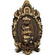 Sacred Hearts Wooden Wall Plaque