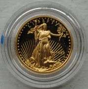 1992 $5 1/10 oz American Gold Eagle – With Original Box & COA