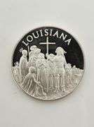 Louisiana Sterling Silver Medal