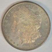 Original Near Gem BU 1881-CC Morgan Silver Dollar