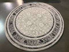 Stunning Transitional Round Rug 8x8