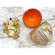 Coronation Faberge-Style Jewelry Box