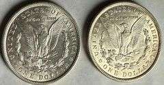 1921 P Slider &1921 D Unc Morgans