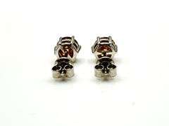 Dazzling 2 Ctw Simulated Imperial Topaz Earrings