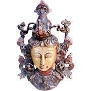 Wall Mount Brass Tibetan Buddhist Artwork
