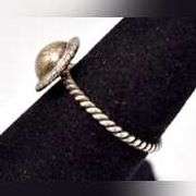 Dome Ring in Sterling Silver.