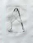 Highly Collectible and Rare Salvador Dali Wood Engraving from Le Tricorne