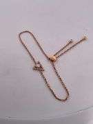 CERTIFIED BRAND NEW 18K ROSE GOLD DIAMOND BRACELET.