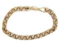 Always Popular 14K YG Charm Bracelet